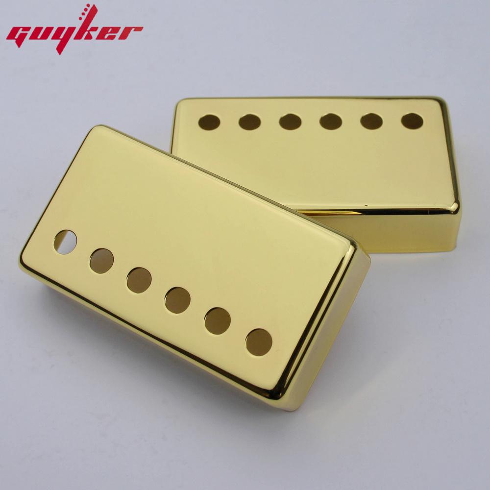 1 Набор Крышек для Звукоснимателей Humbucker Гитара Медно-никелевый Материал Для Частей Гитары Lp 50 52 мм