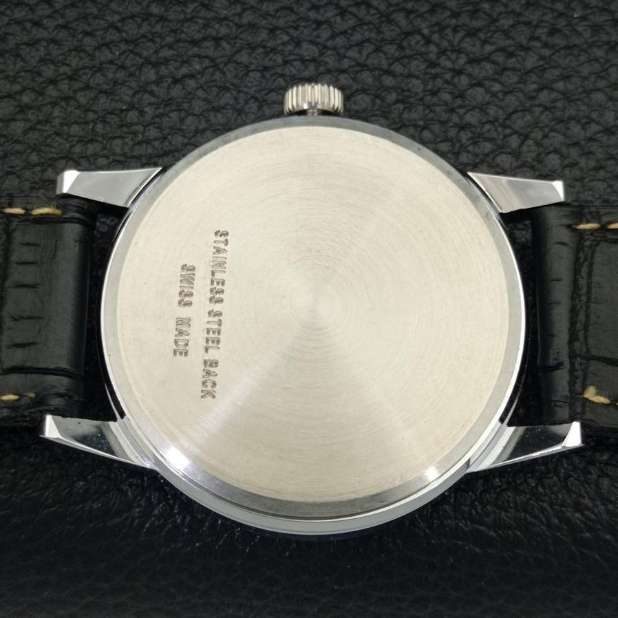 ВОССТАНОВЛЕННЫЕ МУЖСКИЕ НАРУЧНЫЕ ЧАСЫ MONTINE 17 JEWELS С РУЧНЫМ ЗАВОДОМ a427455-2 RL-a427455