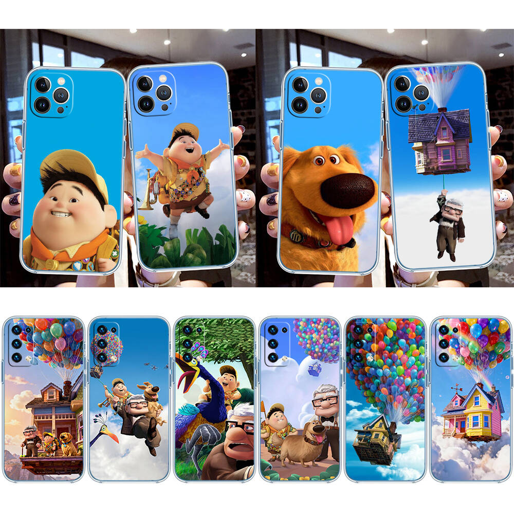 Disney Movie Up Phone Case for Motorola Edge 20 30 S30 40 50 Fusion Lite Plus Pro Ultra Neo One Action Zoom Hyper Power Macro Vision