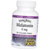 Melatonin for Sleep, Stress Relax Melatonin 5, Natural Factors  90tabs (72406010)