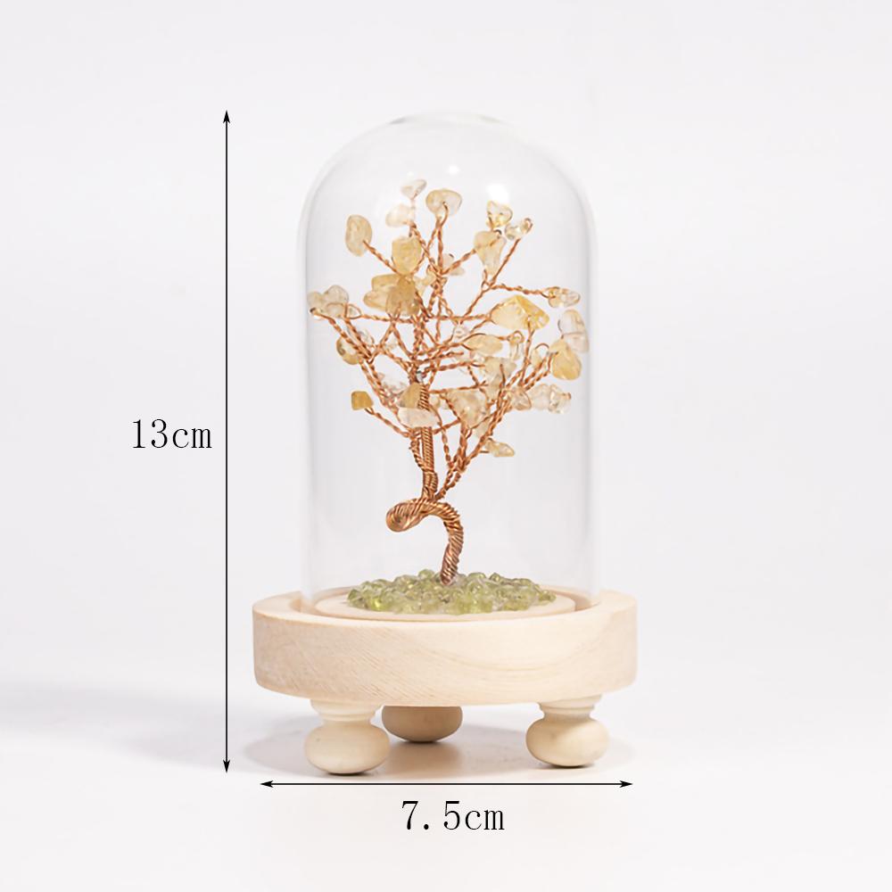 Creative Crystal Ornaments Statuettes Sculpture Birthday Gifts Opening Gifts Crystal Crafts Crystal Tree Home Decoration