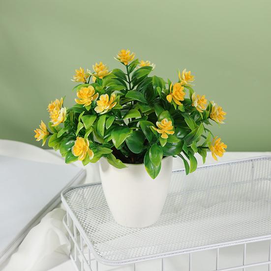 Привлекательный бонсай из искусственной розы, легкий уход, яркий внешний вид, украшение