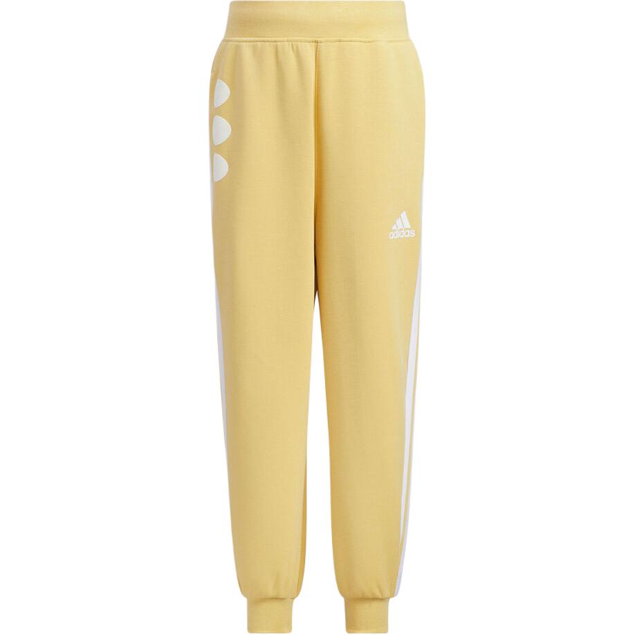 adidas Брюки полной длины для детей 3-7 лет Желтые JF1376