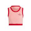 SS22 Printed Sleeveless Sports Tank Top Women Tops Red IB2041