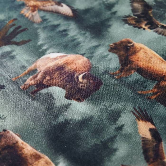 Sweatshirt pour enfants vert foncé 92/104/116/128/140