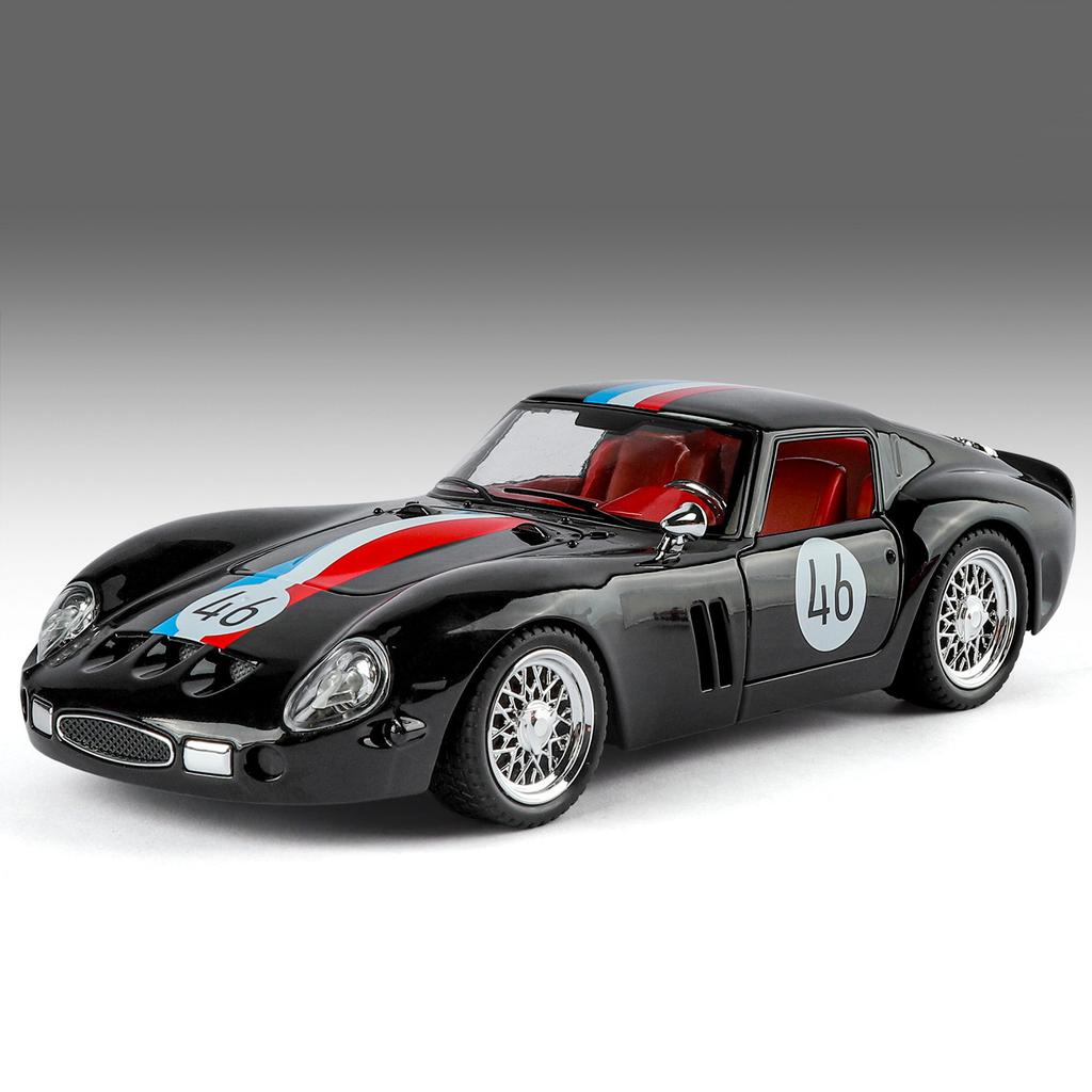 1:24 250 Gto Сплав Супер Спортивный Автомобиль Модель Литьевой Металл Трековый Гоночный Автомобиль Транспортные Средства Модель Звук И Свет Симуляция Детская Игрушка Подарок
