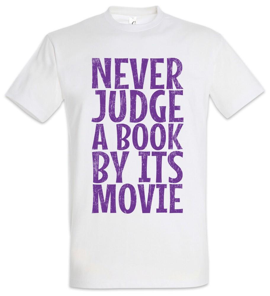 Never Judge A Book By Its Movie T-Shirt Cover Fun Bad Movie Adaptations Adaptation