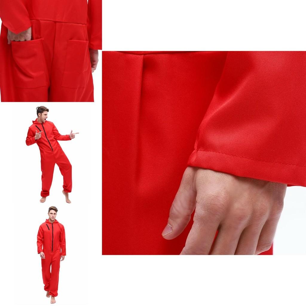 Stylish Salvador Dali Money Heist Jumpsuit And Mask For Kids And Adults