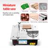 DIY Mini Table Saw 96W 5000RPM Precision Compact Cutting Machine For Wood PCB Plastic Aluminum EU/US Plug