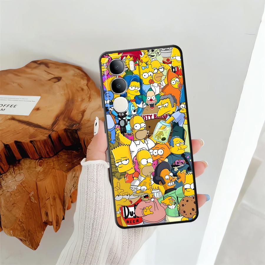 Чехол The S-simpsons для Vivo V25 V30 V21E V23 Y53S V29 Y71 Y91 V27 Y75 Y81 Y52S Y93 Y51S Y78 Y50 Y95