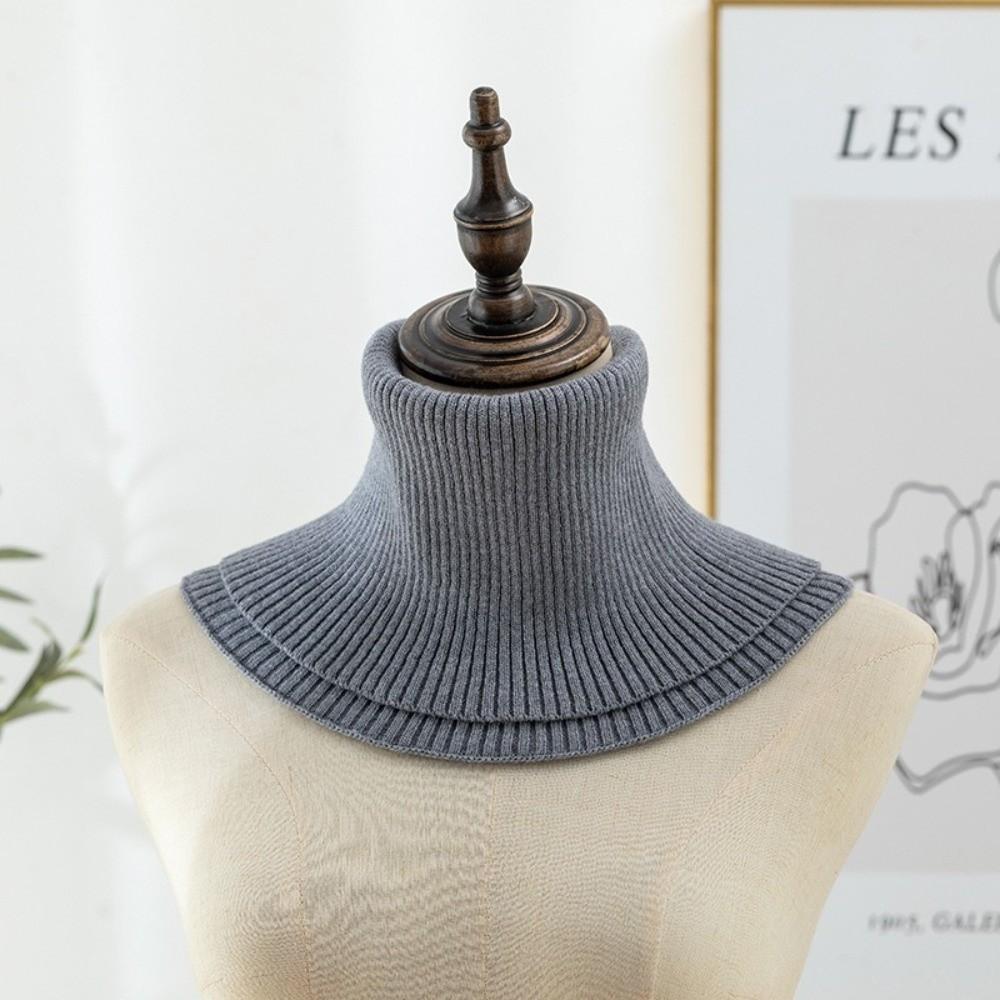 Coldproof Warm Scarf Knitted Scarves Bib New Neckerchief Gift