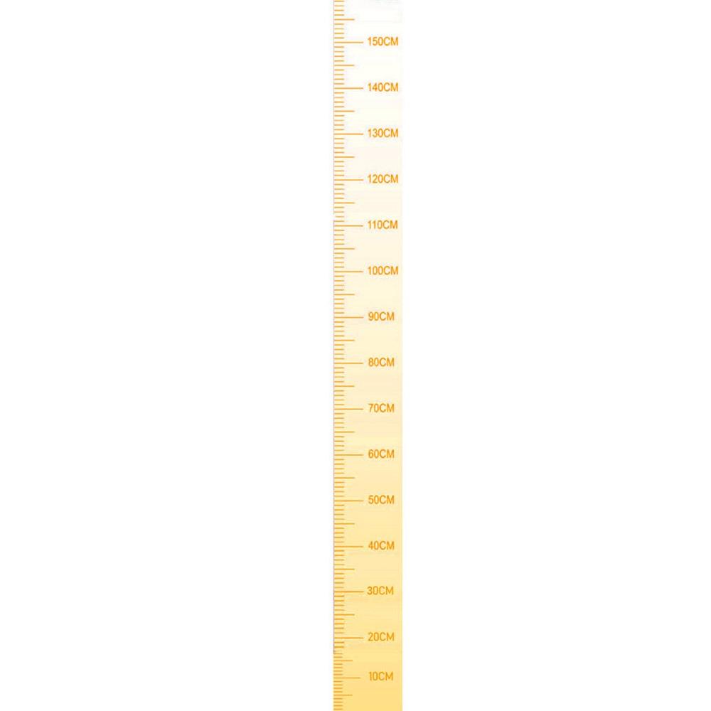 2M Height Height Measurement Sticker Waterproof Removable Height Chart Self-adhesive Wall Sticker Height Measuring Tape