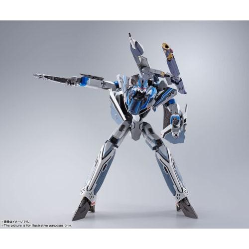 TAMASHII NATIONS DX Chogokin Macross Delta The Movie: Absolutely Live!!!!!! First Limited Edition VF-31AX Kairos Plus (Hayate Immelmann Custom) Approx