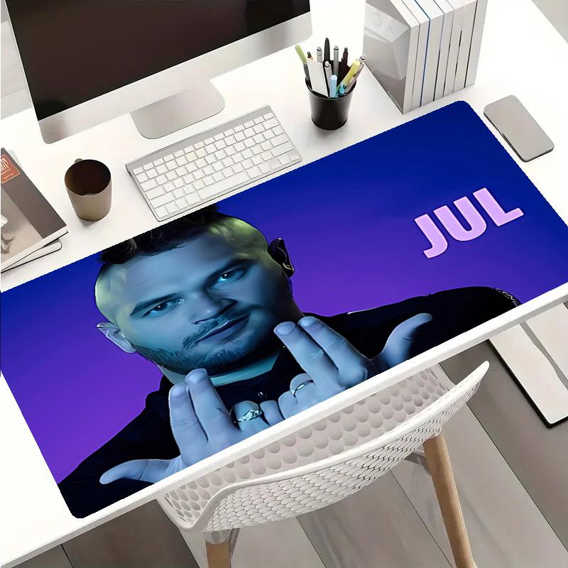 Игровой коврик для мыши Jul rapper Theme Premium, нескользящий, с прошитыми краями, прочный резиновый материал, для рабочего стола и игр, отличный подарок