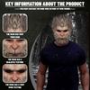 Unique Black Myth Wukong Mask Playful Monkey Headpiece For Halloween Cosplay Events