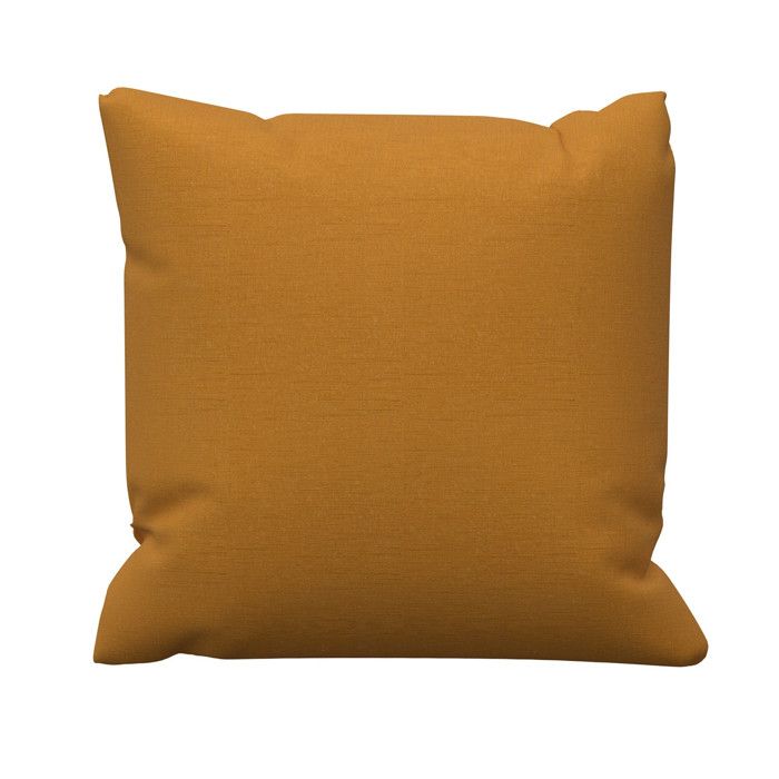 Подушка хлопковая 40х40 см PANAMA горчичный, Soleil d'Ocre