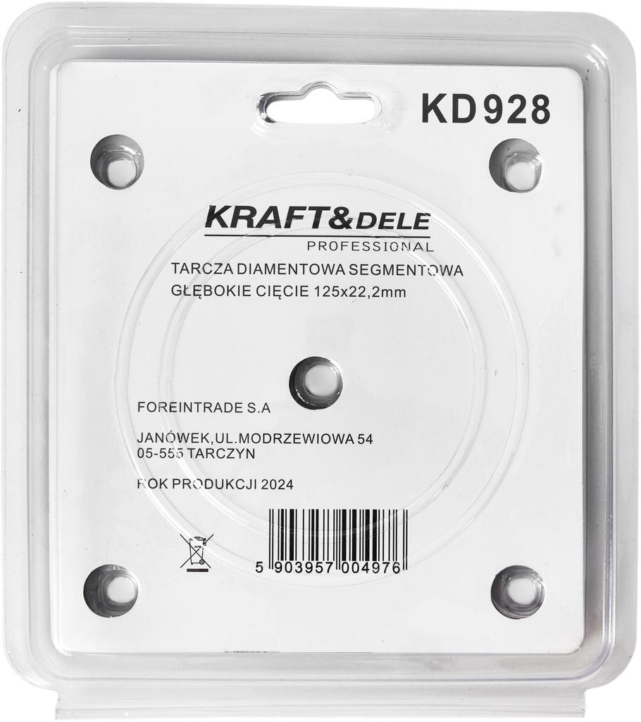 Segmented diamond disc 125x22.23mm KD928