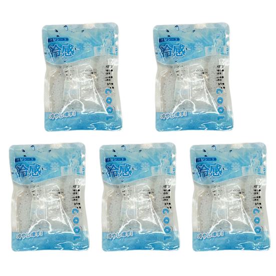 5 шт. мультфильм охлаждающий небольшой пакет со льдом мгновенные холодные пакеты одноразовые мешки со льдом длительный холодный герметичный контейнер для воды для путешествий и спорта