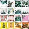 Ins Internet Celebrity Nordic Cactus Plant Peach Skin Car Sofa Pillow Cover Cushion Cover Home