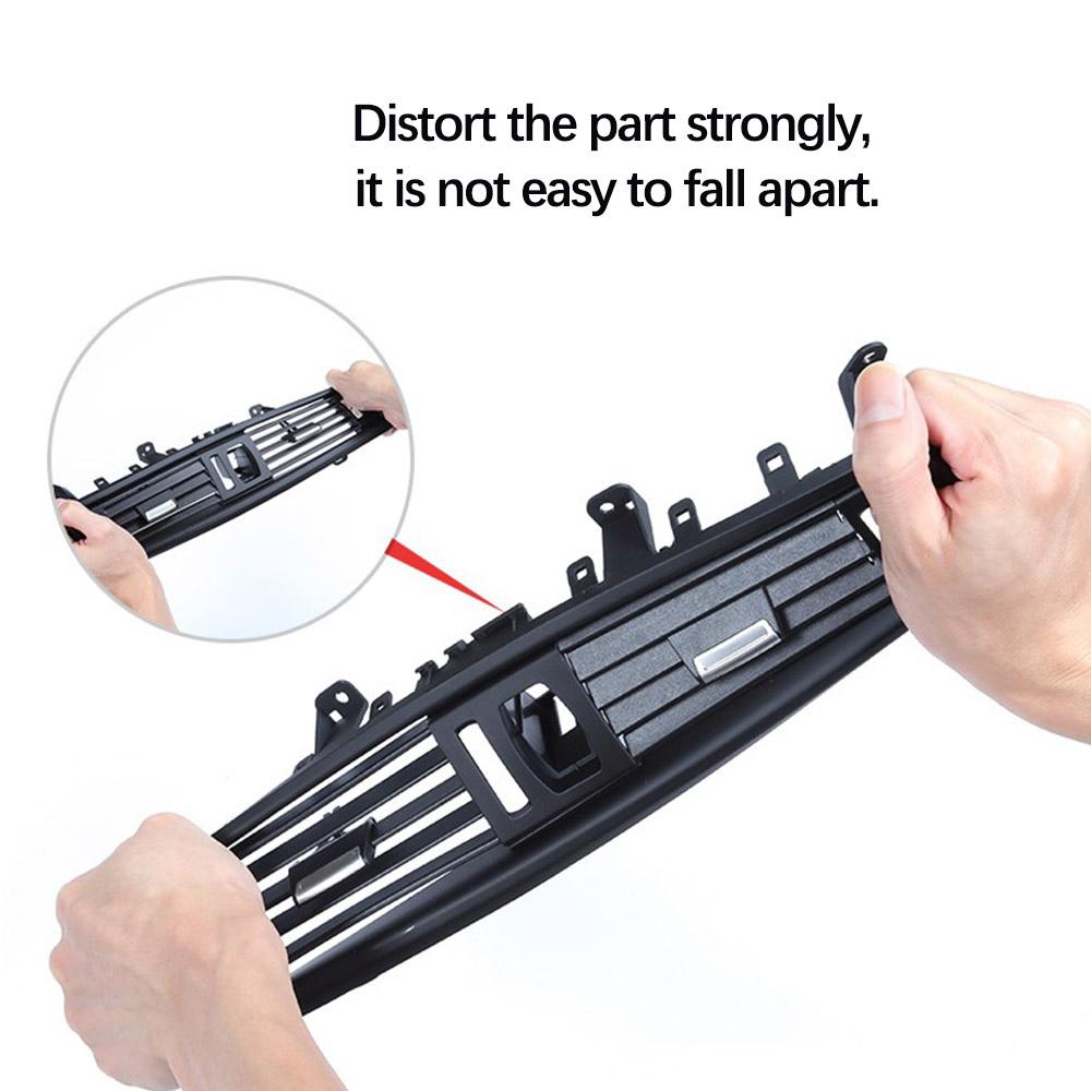 Оригинальный черный кондиционер с левым рулем и правым рулем, вентиляционная решетка переменного тока, панель для BMW F10 F11 520i 523i 525i 528i