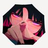 1pc Anime Character Automatic Open/Close Umbrella 8-Rib Strong Frame, Portable Travel Umbrella for Women & Men, 064