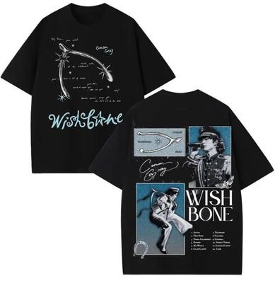 Новый!! Conan Gray WishBone Tour 2026 Футболка с принтом с двух сторон
