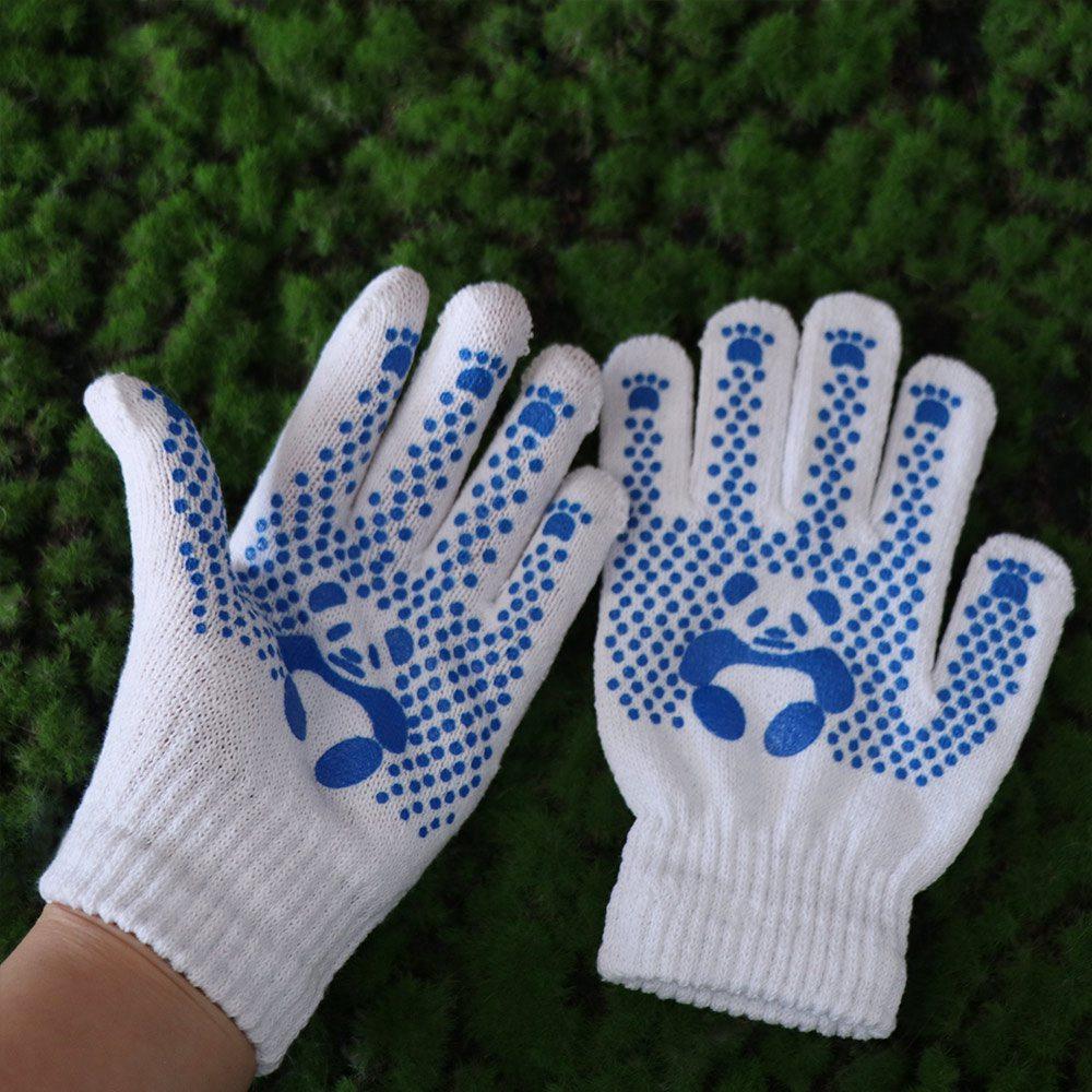 1pair Hand Protectors Children Work Gloves Non-Slip Kids Gardening Gloves Children
