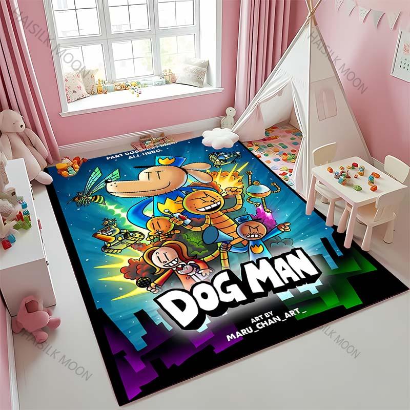 Мультяшный D-D0g M-Man Коврик для ползания Малыш Ковер для игр Ребенок Декор детской комнаты Ковер для пола Противоскользящий ковер для спальни Подарок