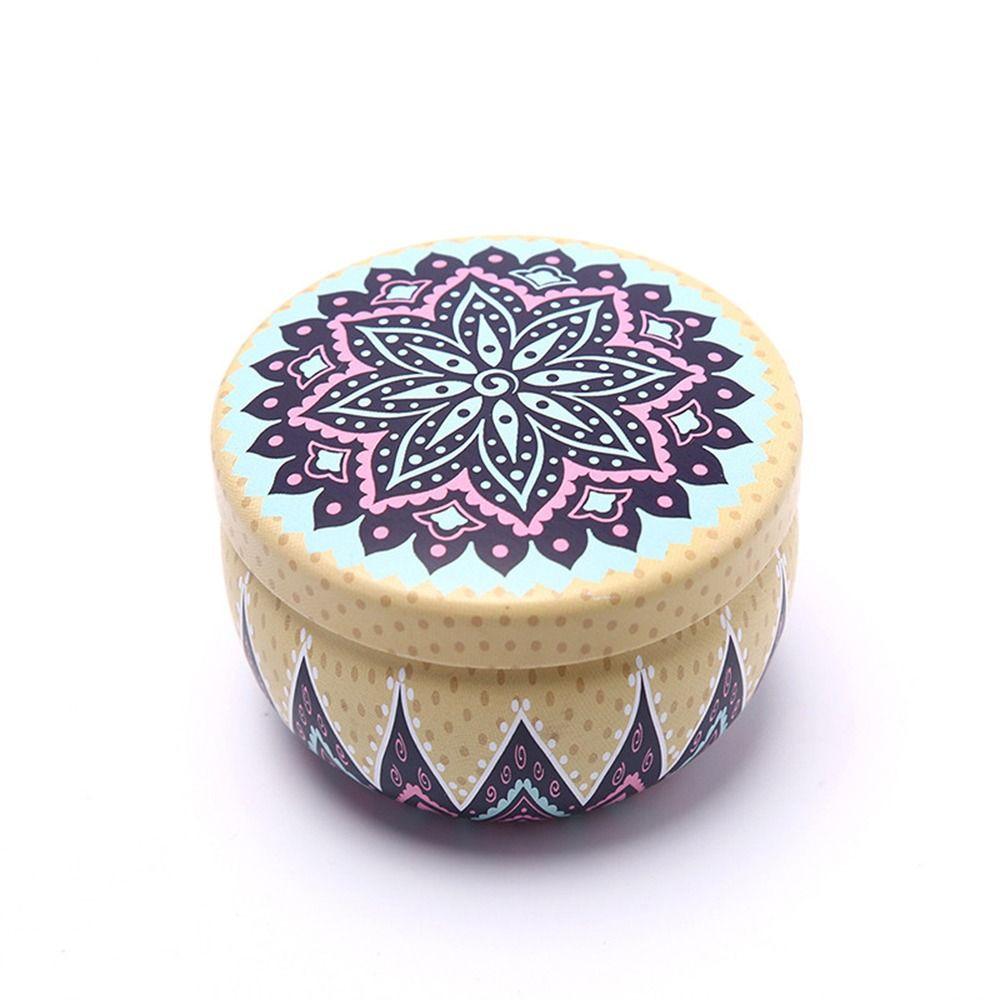 4 унции коробка для хранения чая жестяная коробка для ароматических свечей прочная жестяная банка