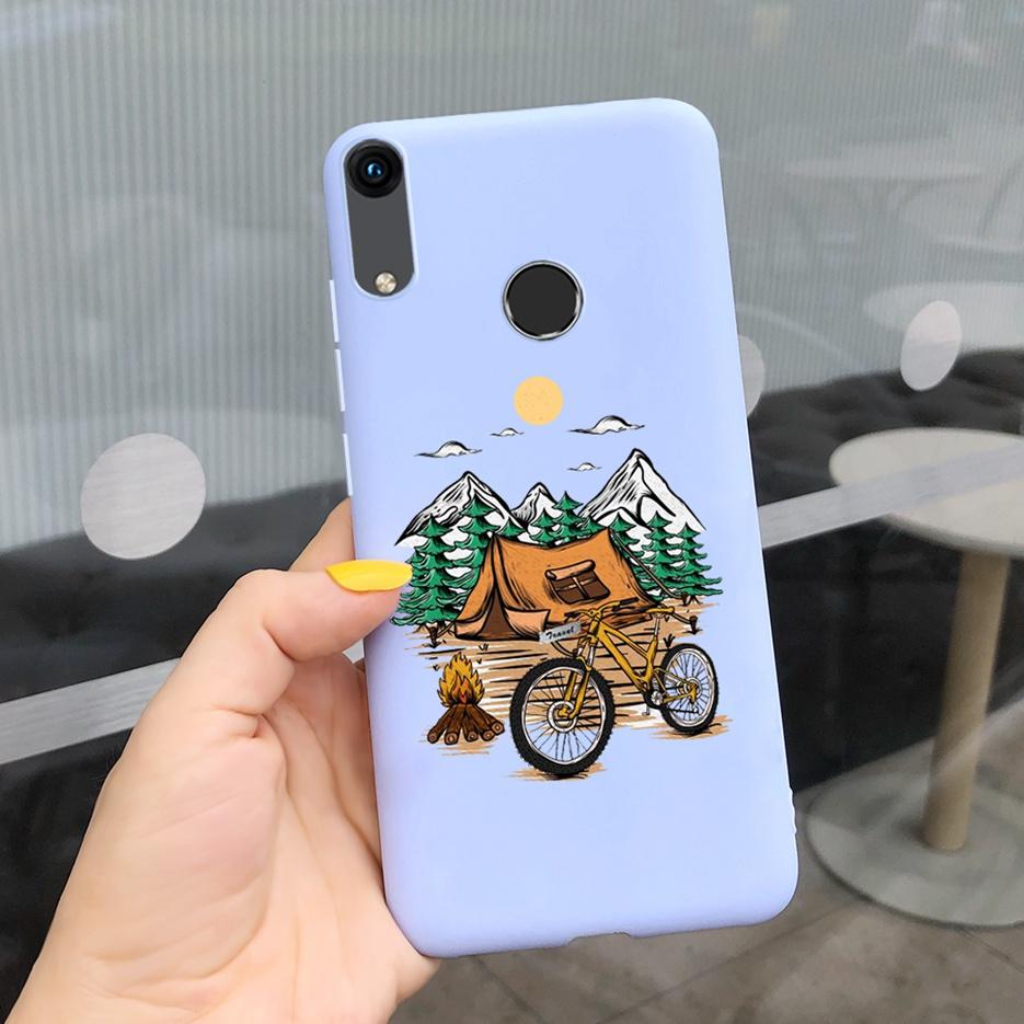 Чехол для Huawei Y6s 2019 Honor 8A, мягкий силикон, мультяшные цветы, защитный корпус для телефона, для Huawei Y6s 2019 Honor8A, чехлы, бампер