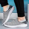 35-47 Унисекс Кроссовки Женские Мужские Дышащая Вязаная Сетка Беговые Кроссовки Слипоны Для Ходьбы Бега Джоггинга Повседневная Обувь Фитнес Спортивная Обувь