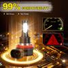 2pcs H8 H9 H1 H3 Led H11 9005 HB3 9006 HB4 Car CSP LED Fog Headlight Bulbs 6000K White Auto Fog Lamp Day Running Light