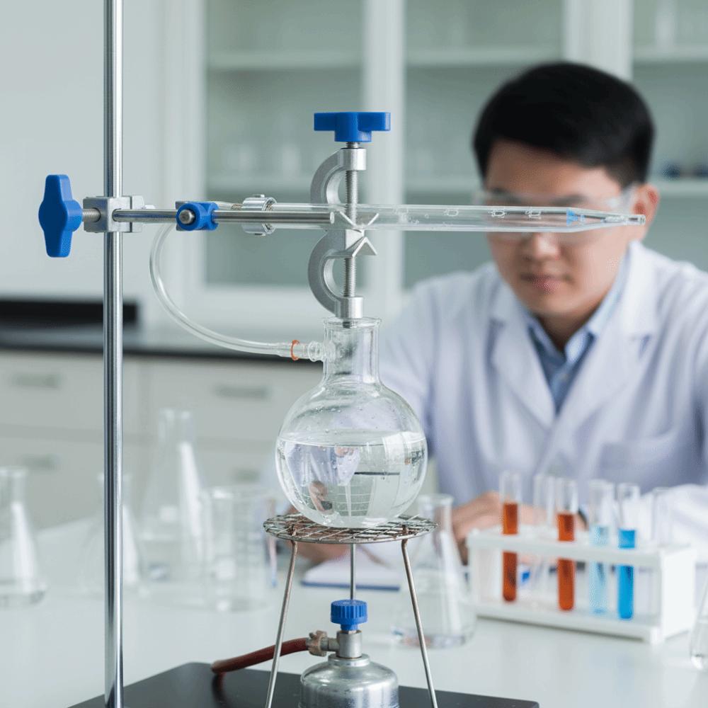 Cross Clamp Boss Head Clamp Heat Resistant Lab Stand Clamp Beaker Holder For Lab Retort Stand