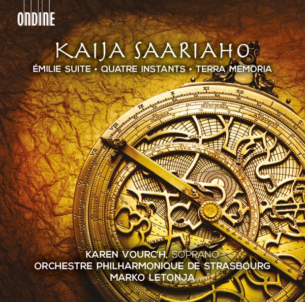 CD SAARIAHO, K. - Saariaho: Quatre Instants ODE12552 Ondine 2015 Finland ObiClassical Used