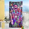 Digital Circus Personalized Text Beach Towel Quick-Dry Soft Microfiber Perfect for Traveling Yoga Camping and Swimming