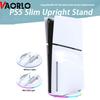 For PS5 Slim Console Vertical Stand For PS5 Slim Optical Drive/digital Version Base Stand With Atmosphere RGB Light PS5 Slim Accessories