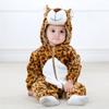 Baby Rompers Kigurumi Animal Leopard,Husky,Giraffe Cosplay Hooded Warm Pajamas for Toddler Boys Girls Clothes Newborn Sleepwear Pyjama Clothing