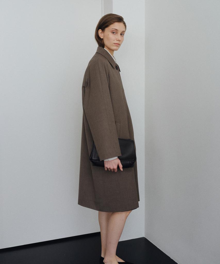 LOTE Wool Blend Mac Coat