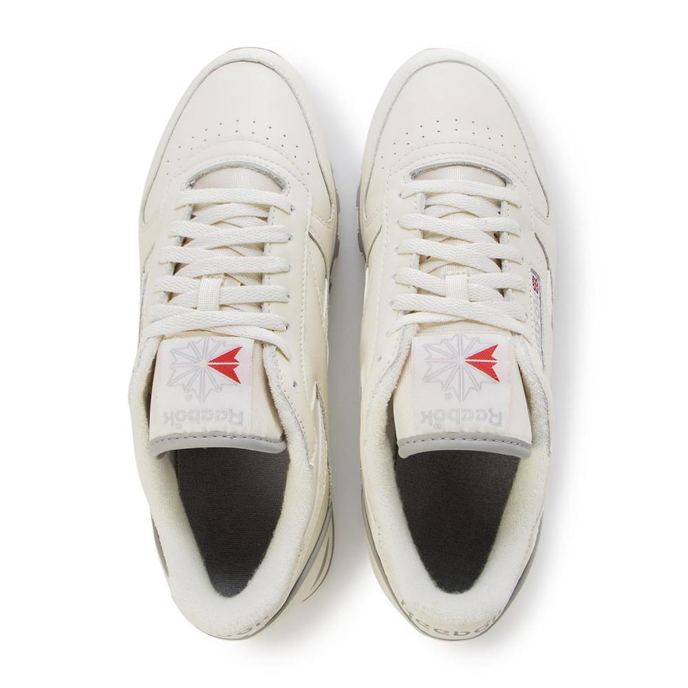 Reebok Классическая кожа 1983 Vintage Chalk Mggry Red 100202781 Chalk Mggry Red