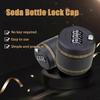 1-3pcs Soda Bottle Lock Cap,Bottle Cap Lock,Wine Bottle Lock Cap Combination Password