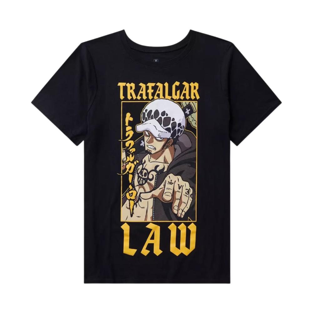 Аниме Персонаж One Piece Графическая Хлопковая Унисекс Рубашка Мужская С Коротким Рукавом Y2k С Круглым Вырезом Футболка Модная Уличная Одежда