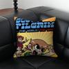 SScott Pilgrim vs the World Cushion Cover Pillow Case Antidustmite Invisible zipper silky plush cushion