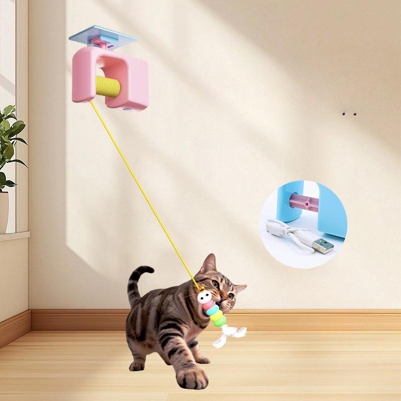 Игрушки для кошек, Йо-йо, Электрические игрушки для кошек, Палочки-дразнилки для кошек, Гаджеты для саморазвлечения и от скуки, Игрушки для кошек для расходования энергии