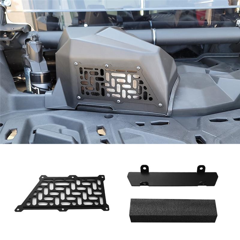 A03E-Noise Reduction Kit Air Clutch Intake Relocation Kit For Can Am Maverick X3 Max Turbo R RR XRC XRS 2017-2024