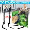 Black  TV Stand Top Table Hold 14”to 70 TVs Holding Weigh Up To 35kg