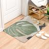 Green Plant Rainforest Leaf Carpet Living Room Carpet Hallway Balcony Doormat Kitchen Bathroom Non-slip Floor Mat Bedroom Rug