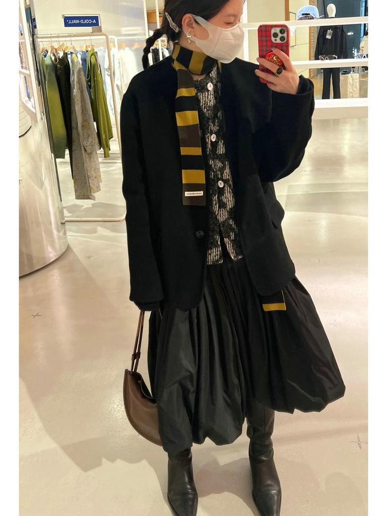 2024 Striped Color-Match Knit Scarf: Versatile, Stylish Accessory for Men & Women