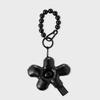 Мягкий брелок Collet Melting Flower, черный