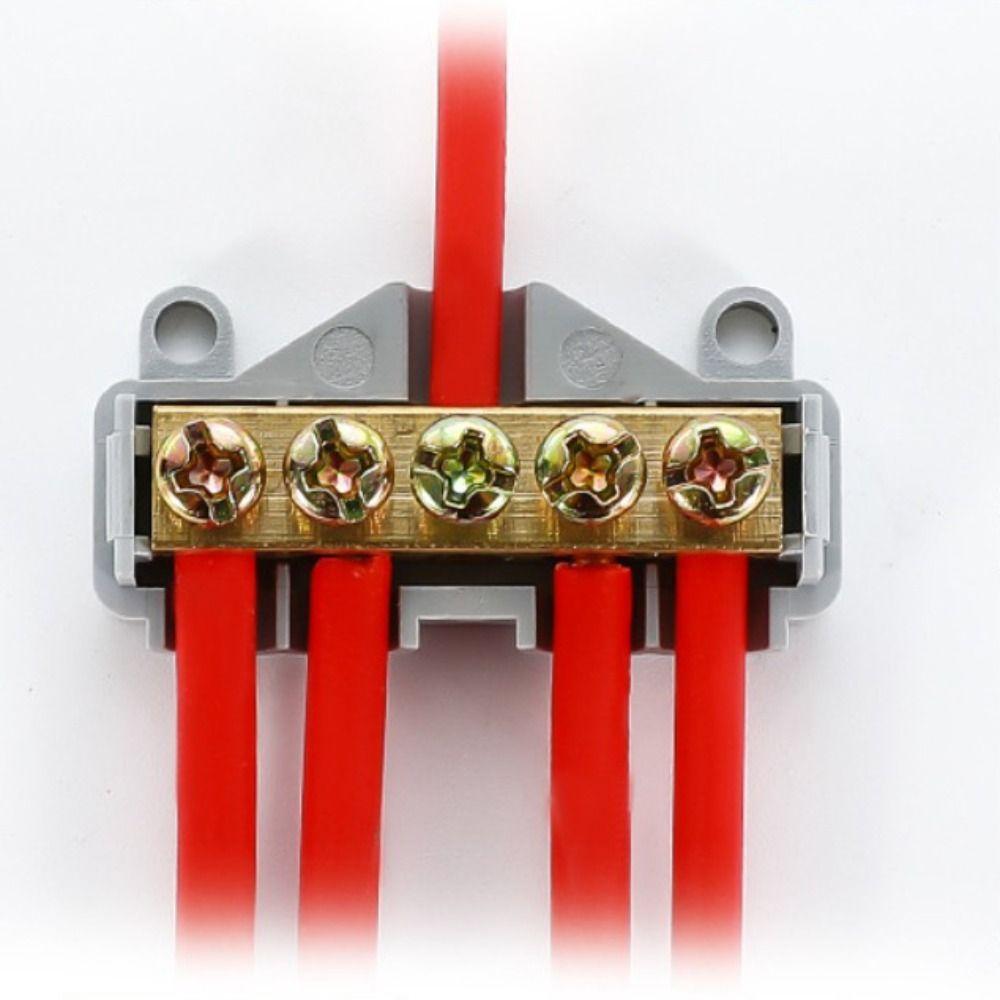 Conductor Brass High Power Splitter High Power Fast Connector Quick Terminal Block Electrical
