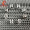 Новые 1/2/5 шт. Moc 8 цветов 2x2 Точечные светодиодные огни с батарейками Аксессуары Классический Кирпич Образовательные Светящиеся Строительные Блоки Дети
